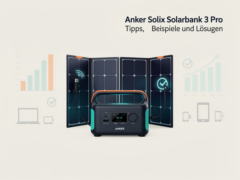 Anker solix solarbank 3 pro test: Tipps, Beispiele und Lösungen Anker Solix Solarbank 3 Pro im Test: hohe Effizienz und smarte Funktionen