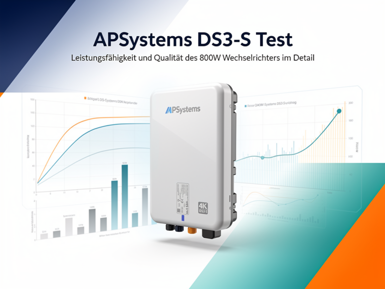 APSystems DS3-S Test: 800W Mikro-Wechselrichter für Balkonkraftwerke analysiert