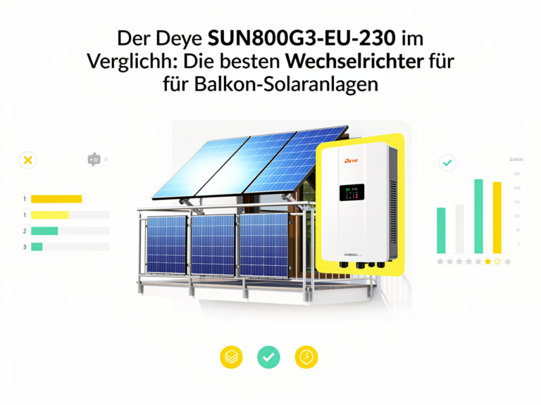 Illustration zum Thema Deye SUN800G3-EU-230