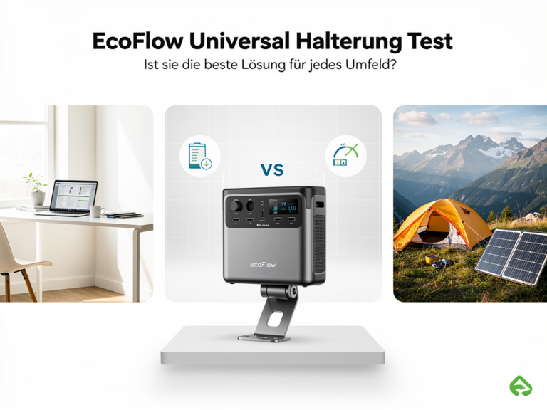 EcoFlow Universal Halterung Test: Ist sie die beste Lösung für jedes Umfeld? EcoFlow Universal Halterung Test für flexible Nutzung an verschiedenen Orten