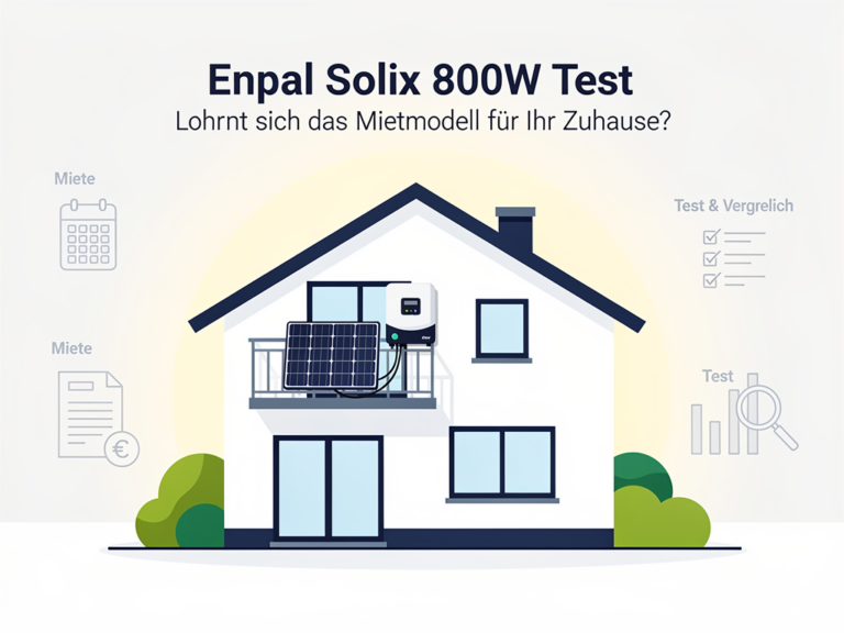 Enpal Solix 800W Test: Mietmodell für nachhaltige Stromversorgung Zuhause