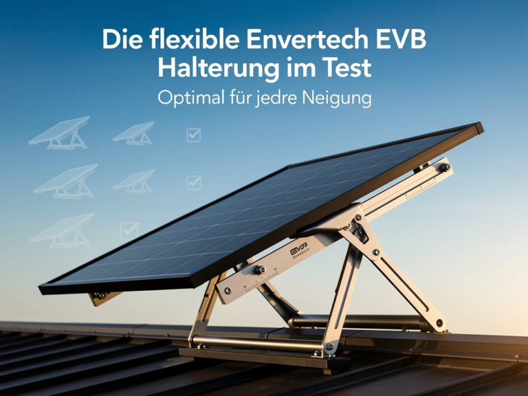 Envertech EVB Halterung Test: Flexible Montagemöglichkeiten für optimale Neigungsanpassung