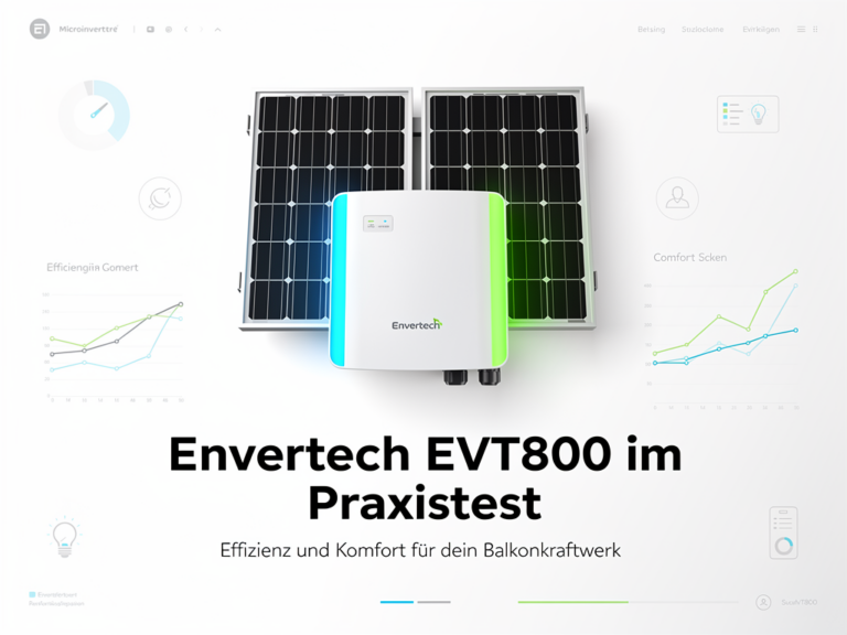 Illustration zum Thema Envertech EVT800 Praxistest