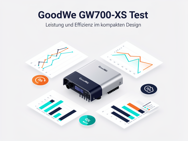 GoodWe GW700-XS Test: kompakter Wechselrichter mit hoher Effizienz und WLAN-Überwachung