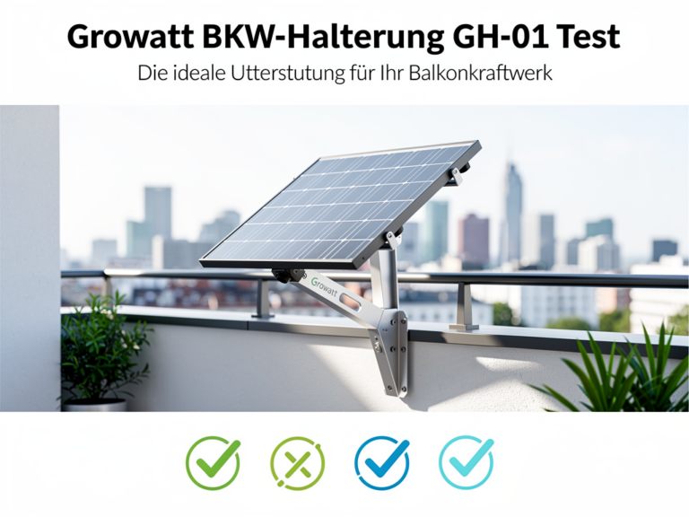 Growatt BKW-Halterung GH-01 Test