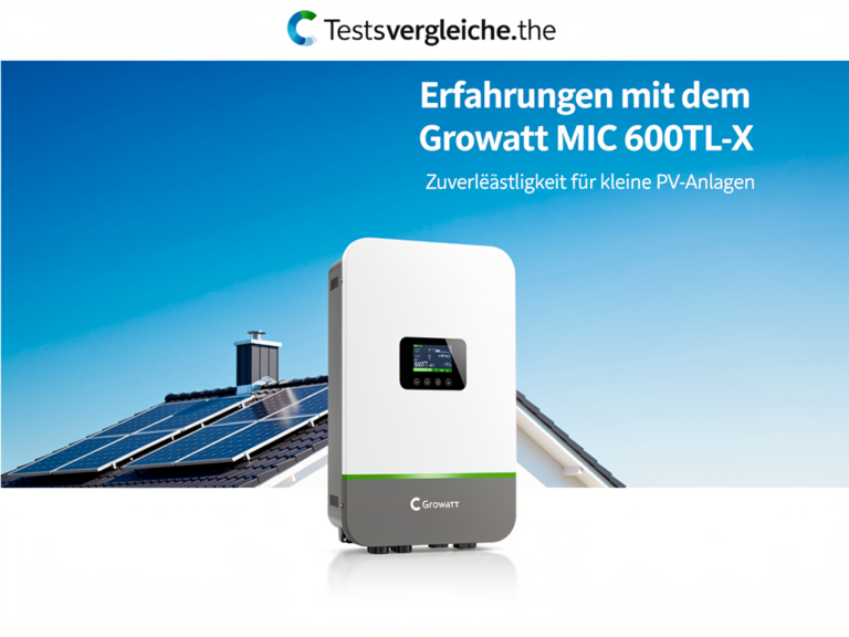 Erfahrungen mit dem Growatt MIC 600TL-X Wechselrichter für kleine PV-Anlagen