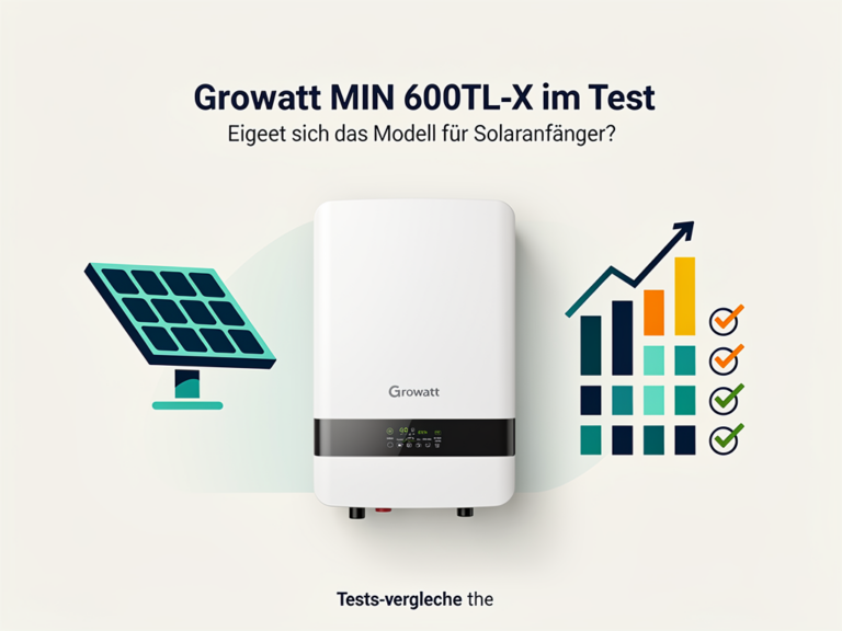 Growatt MIN 600TL-X Test für Solaranfänger: Vor- und Nachteile im Überblick