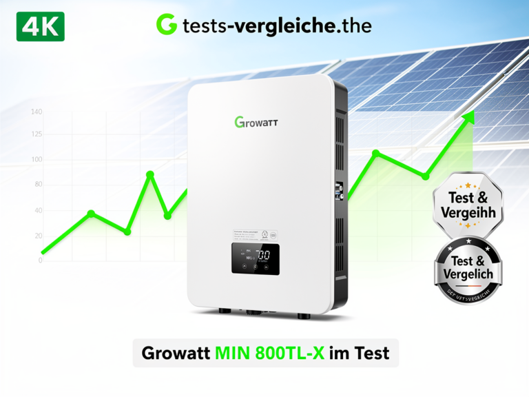 Beitragsbild zum Test der Growatt MIN 800TL-X Erfahrungen mit Erträgen und Nutzerfeedback