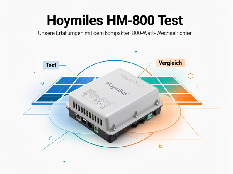Hoymiles HM-800 Test: Unsere Erfahrungen mit dem kompakten 800-Watt-Wechselrichter Hoymiles HM-800 Test: Erfahrungen mit dem kompakten 800-Watt-Wechselrichter