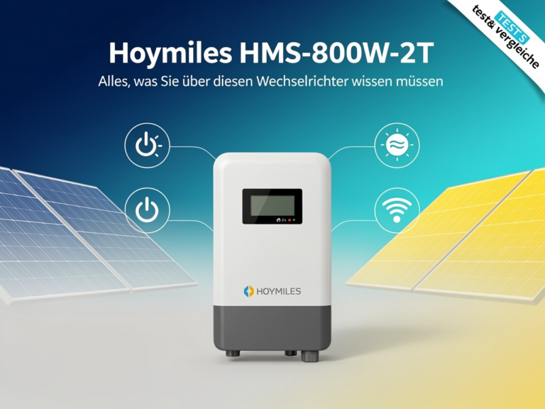 Hoymiles HMS-800W-2T: Alles, was Sie über diesen Wechselrichter wissen müssen Illustration zum Thema Hoymiles HMS-800W-2T