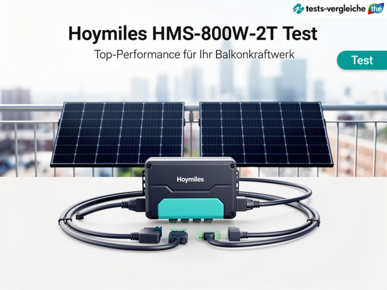 Hoymiles HMS-800W-2T Test: Top-Performance für Ihr Balkonkraftwerk Illustration zum Thema Hoymiles HMS-800W-2T Test