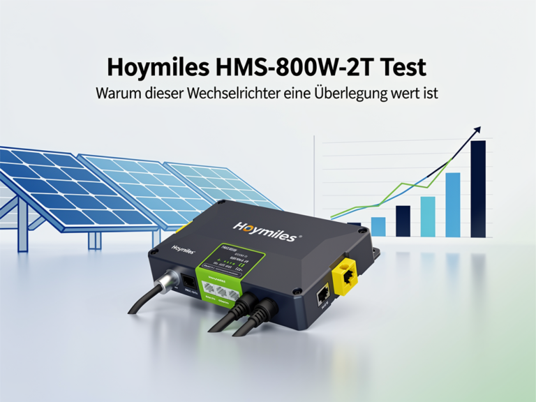 Hoymiles HMS-800W-2T Test: kompaktes und effizientes Gerät für Balkonkraftwerke