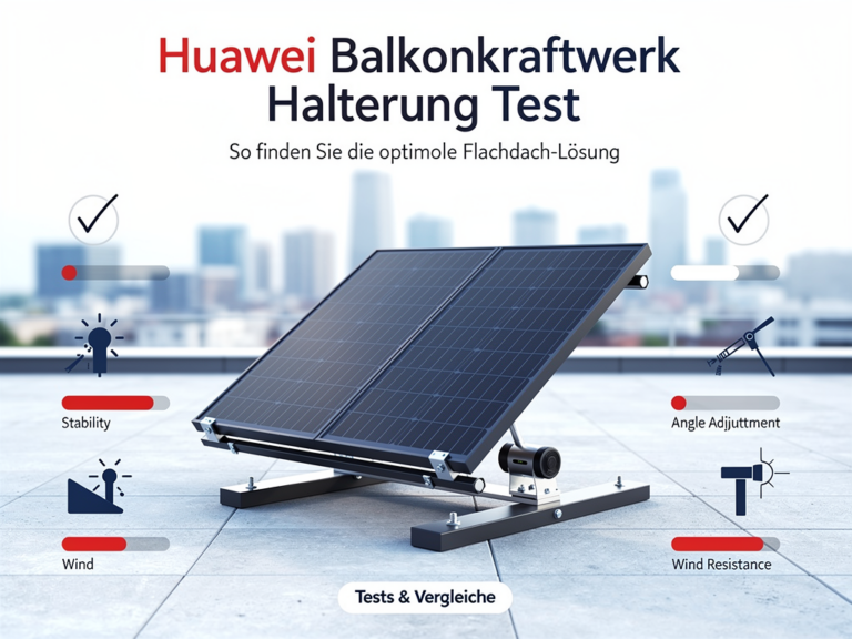 Huawei Balkonkraftwerk Halterung Test: So finden Sie die optimale Flachdach-Lösung Huawei Balkonkraftwerk Halterung Test