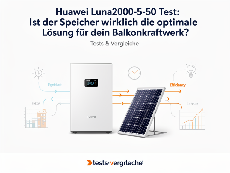 Huawei Luna2000-5-S0 Test für Balkonkraftwerke mit flexibler Speicherlösung