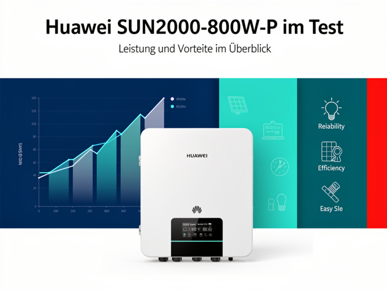 Entdecken Sie den Huawei SUN2000-800W-P Test: Leistung und Vorteile im Überblick Huawei SUN2000-800W-P Test zur Effizienz und Installation von Balkonkraftwerken