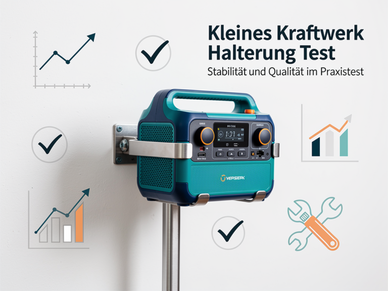 Kleines Kraftwerk Halterung Test zeigt stabile und qualitativ hochwertige Balkonkraftwerk-Montage