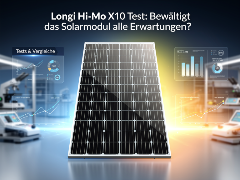 Longi Hi-Mo X10 Test: Bewältigt das Solarmodul alle Erwartungen? Longi Hi-Mo X10 Test zeigt hohe Effizienz und robuste Bauweise des Solarmoduls