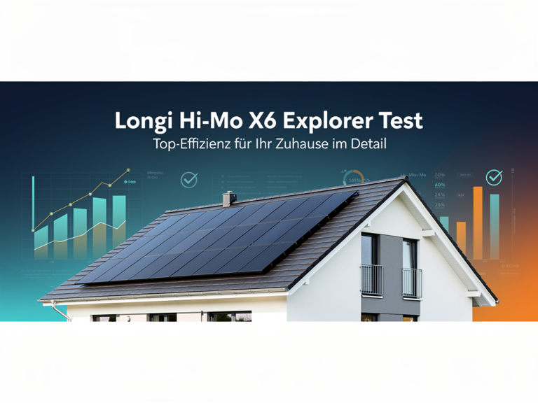 Longi Hi-Mo X6 Explorer Solarmodul Testbericht zur Effizienz und Leistung