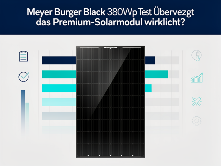 Meyer Burger Black 380Wp Test: Leistungsstarkes und ästhetisches Premium-Solarmodul