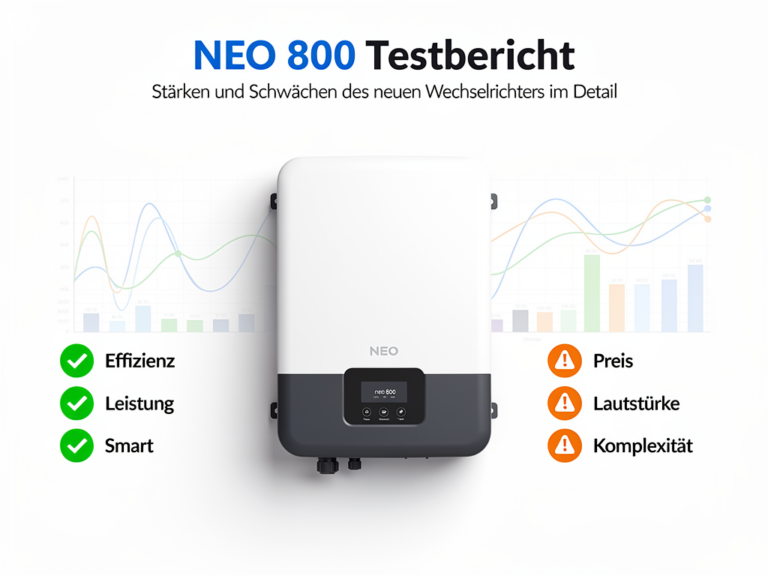 Testbericht NEO 800 Wechselrichter Stärken und Schwächen im Detail