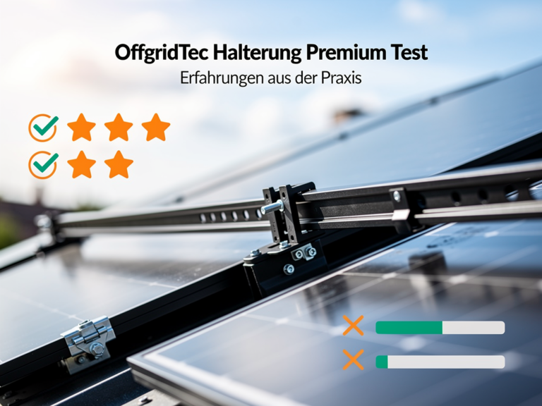 OffgridTec Halterung Premium Test: Erfahrungen aus der Praxis OffgridTec Halterung Premium Test mit robustem Montagesystem für Solarmodule