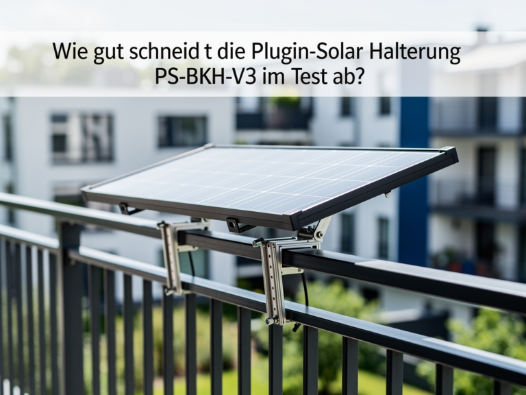 Plugin-Solar Halterung PS-BKH-V3 im Test: stabil, wetterfest und einfach zu montieren