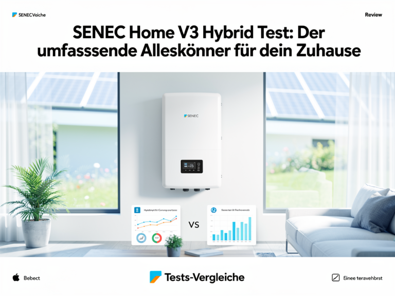 SENEC Home V3 Hybrid Test zeigt nachhaltige Energielösungen für moderne Haushalte