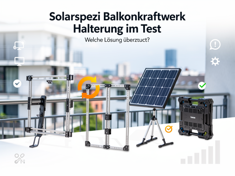 Solarspezi Balkonkraftwerk Halterung im Test: Welche Lösung überzeugt? Test der Solarspezi Balkonkraftwerk Halterung für optimale Solarpanel-Montage
