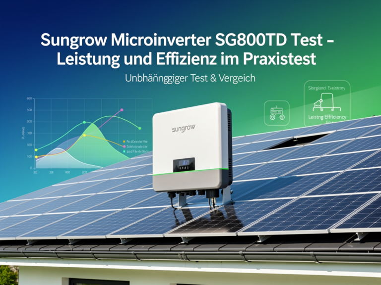 Sungrow Microinverter SG800TD im Testbericht zur Leistung und Effizienz