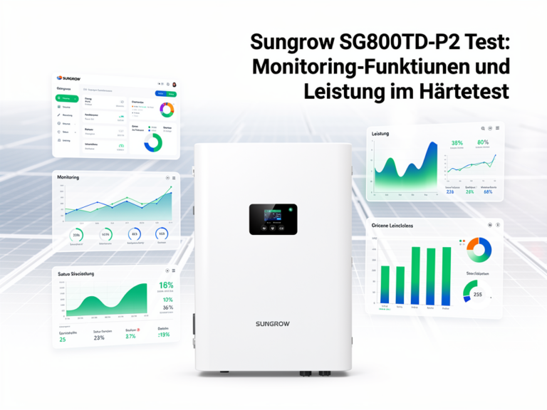 Sungrow SG800TD-P2 Testbericht zu Monitoring und Leistung im Härtetest