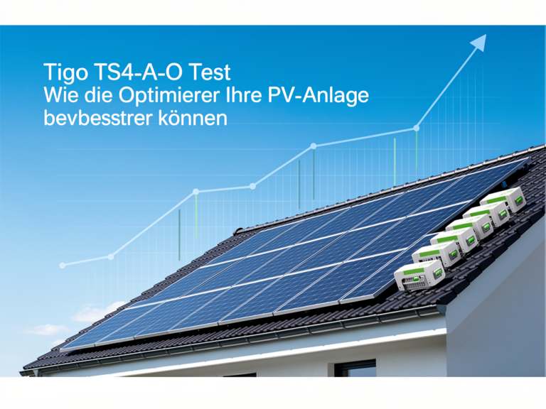 Tigo TS4-A-O Test zur Steigerung der Effizienz von Photovoltaikanlagen