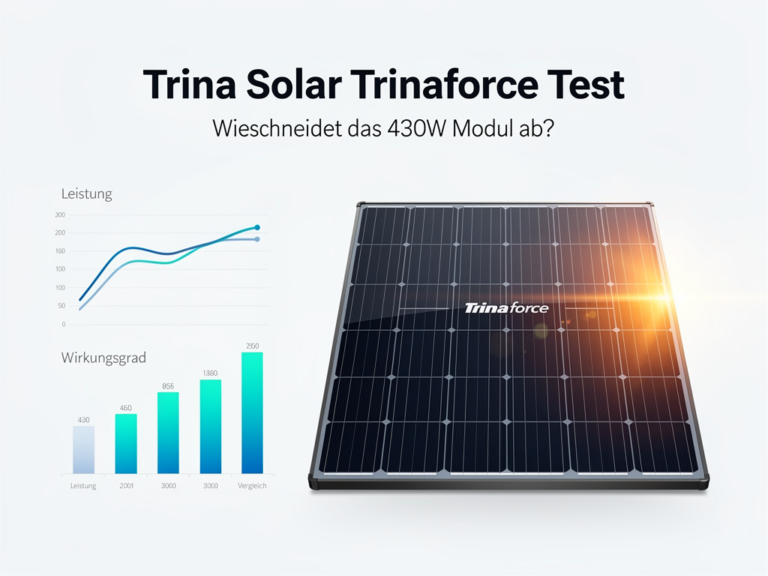 Testbericht zum Trina Solar Trinaforce 430W Modul mit Bewertung und Erfahrungen