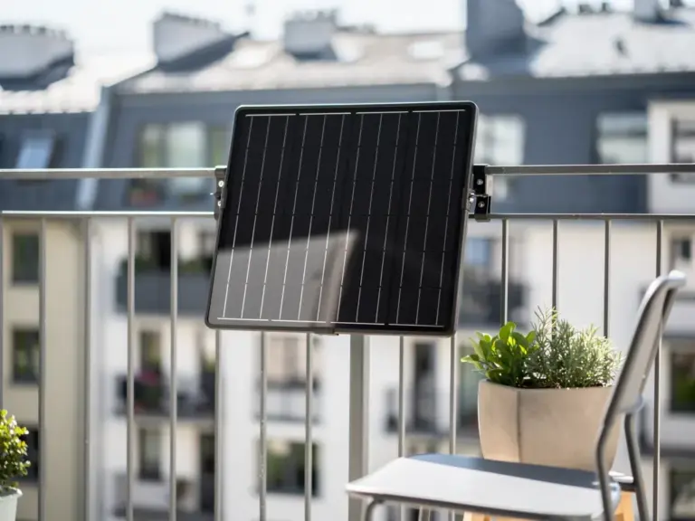 AEG Solar Premium 800W Balkonkraftwerk kompakt mit monokristallinen Zellen und Plug-and-Play Anschluss