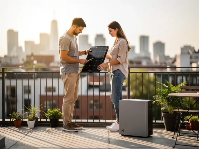 AlphaESS B-Smart Balkonkraftwerk mit integriertem Speicher und einfacher Installation