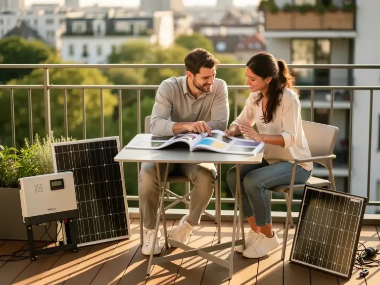 Moderne Balkonkraftwerk Anbieter wählen für effiziente und nachhaltige Mini-Solaranlagen