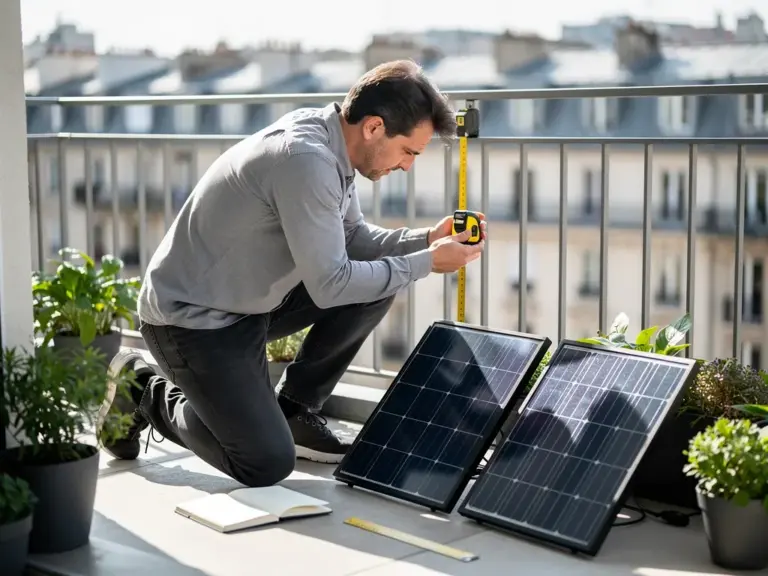 Mit dem Balkonkraftwerk Konfigurator die optimale Mini-Solaranlage planen Balkonkraftwerk Konfigurator zeigt individuelle Mini-Solaranlage mit passender Komponentenauswahl