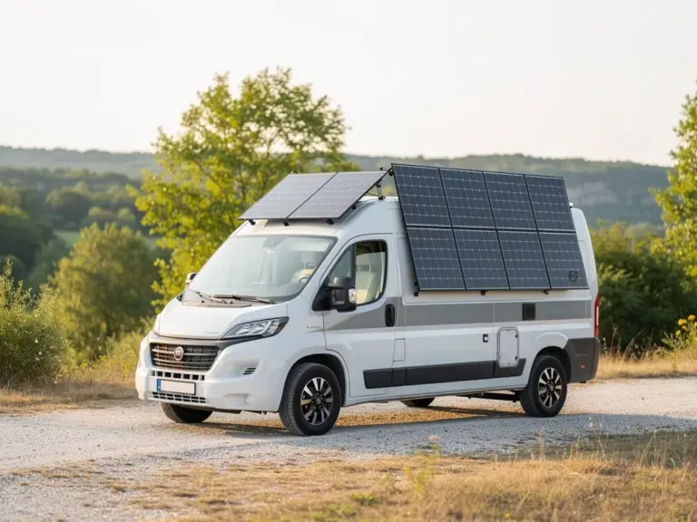 Balkonkraftwerk im Wohnmobil betrieben ohne Netzanschluss realistisch beurteilen
