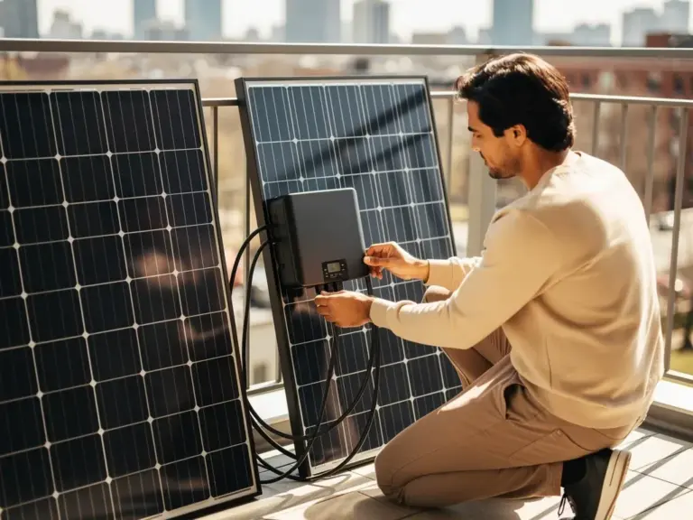 Deye SUN-M80G3-EU-Q0 Test unabhängiger Mikrowechselrichter für Balkon-Solaranlagen Deye SUN-M80G3-EU-Q0 Mikrowechselrichter für Balkon-Solaranlagen kompakt und effizient