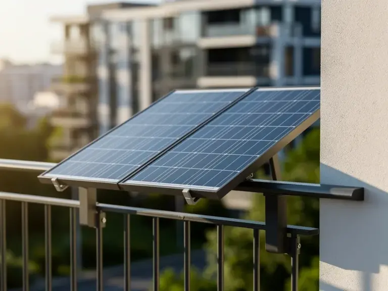 GreenSolar Balkonkraftwerk Test zeigt bifaziale Module und einfache Montage