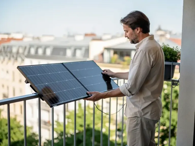 OffgridTec Premium 800W Solarpanel Set mit Wechselrichter und Montagematerial in der Praxis